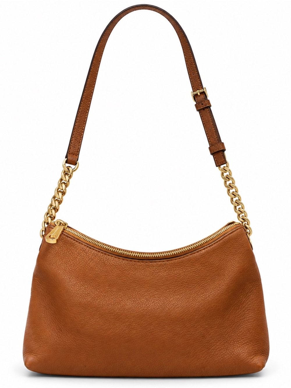 MICHAEL Michael Kors Cognac Brown Chain Strap Shoulder Crossbody Bag